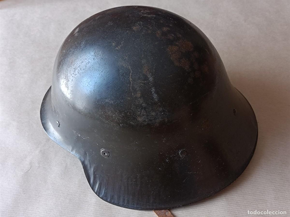 Militaria: CASCO EJ&Eacute;RCITO ESPA&Ntilde;OL TRUBIA CON ALAS - Foto 6