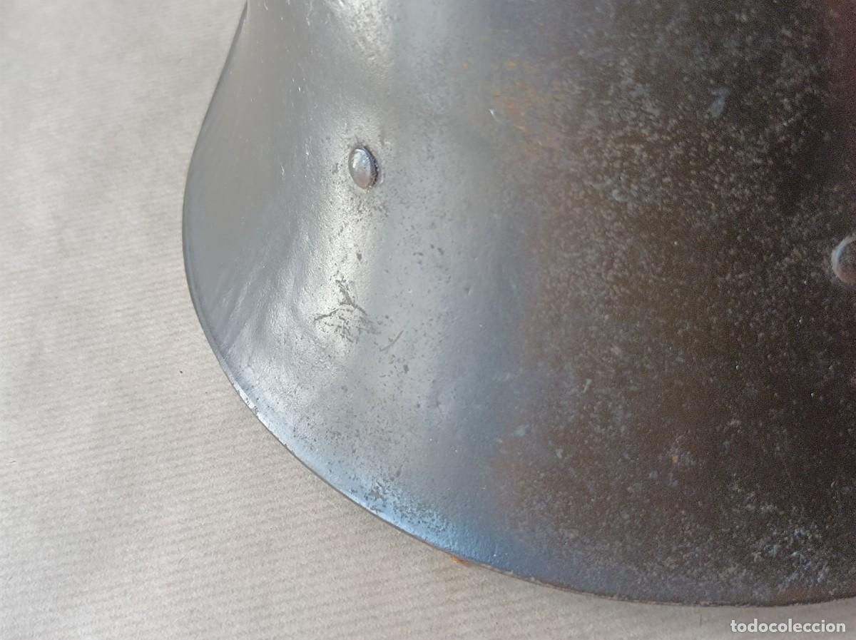 Militaria: CASCO EJ&Eacute;RCITO ESPA&Ntilde;OL TRUBIA CON ALAS - Foto 9