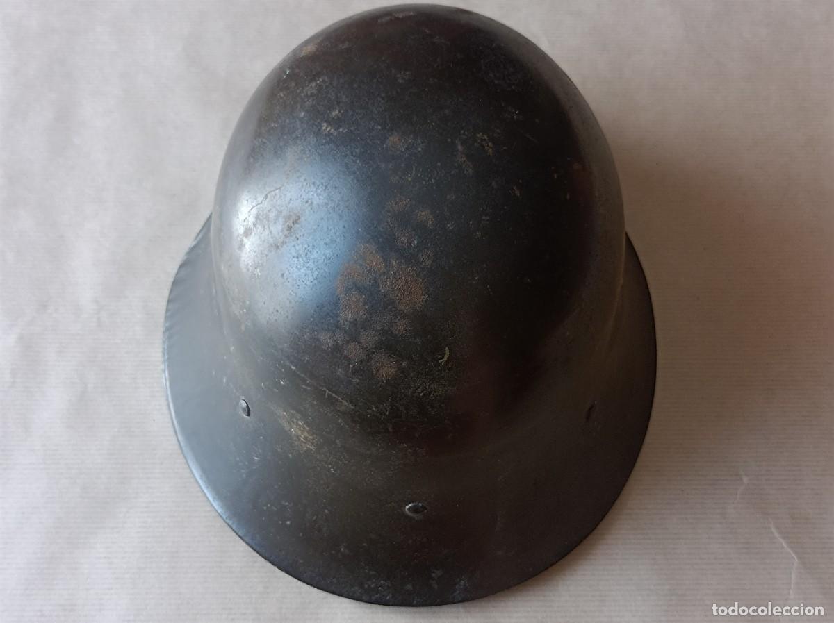 Militaria: CASCO EJ&Eacute;RCITO ESPA&Ntilde;OL TRUBIA CON ALAS - Foto 10