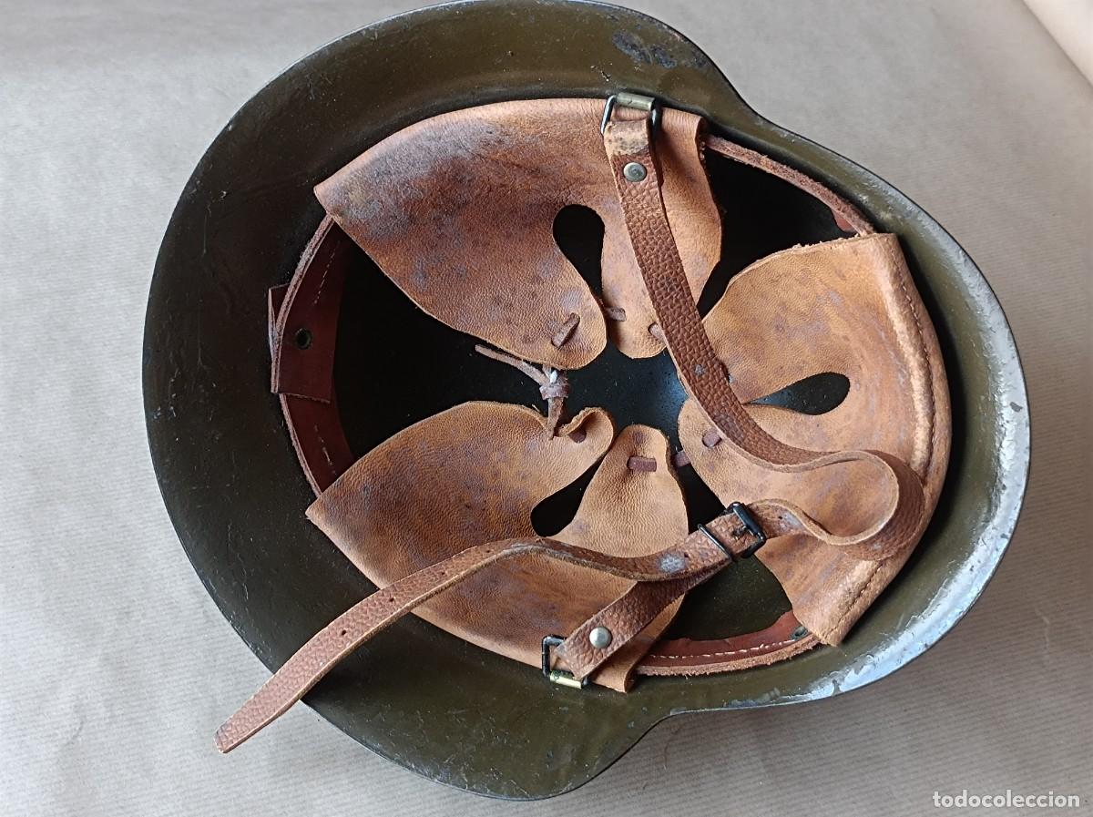 Militaria: CASCO EJ&Eacute;RCITO ESPA&Ntilde;OL TRUBIA CON ALAS - Foto 15