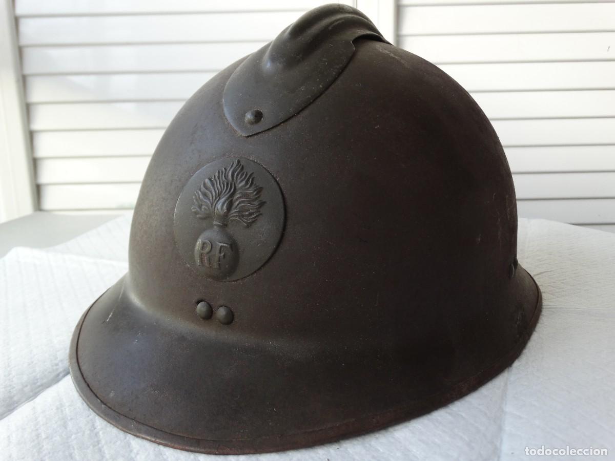 Militaria: CASCO ADRIAN FRANCES DE LA II GUERRA MUNDIAL