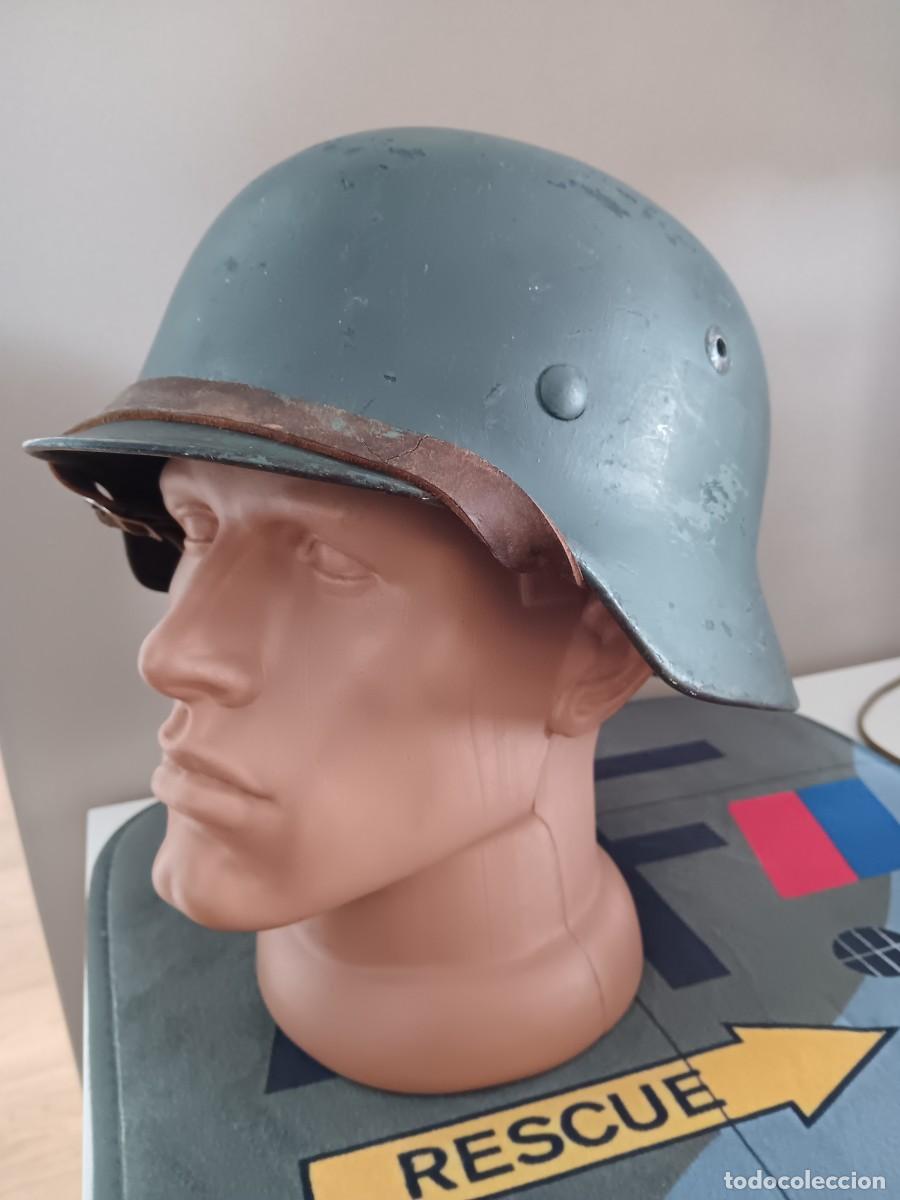 Militaria: ALEMANIA CASCO M35 SEGUNDA GUERRA MUNDIAL