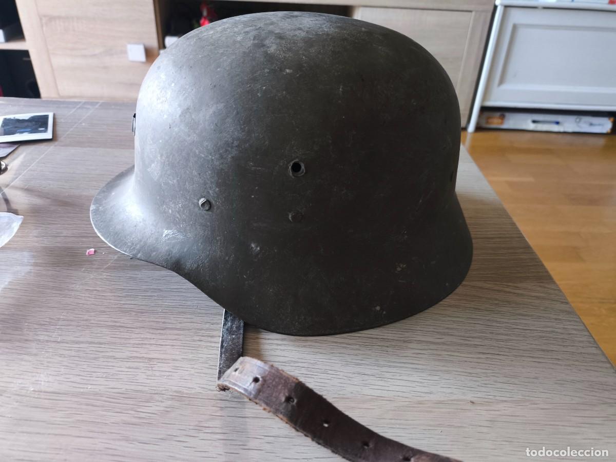 Militaria: Casco Espa&ntilde;ol M42 Z 1953 Original