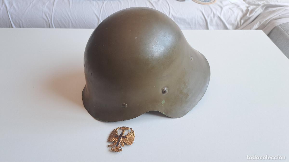 Militaria: Casco Trubia M26 posguerra desfile RECREACIONES