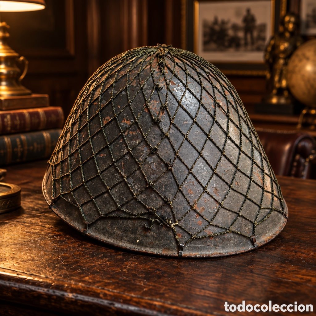 Militaria: ANTIGUO CASCO METAL DEL EJ&Eacute;RCITO REP&Uacute;BLICA ALEMANA MODELO VOPO