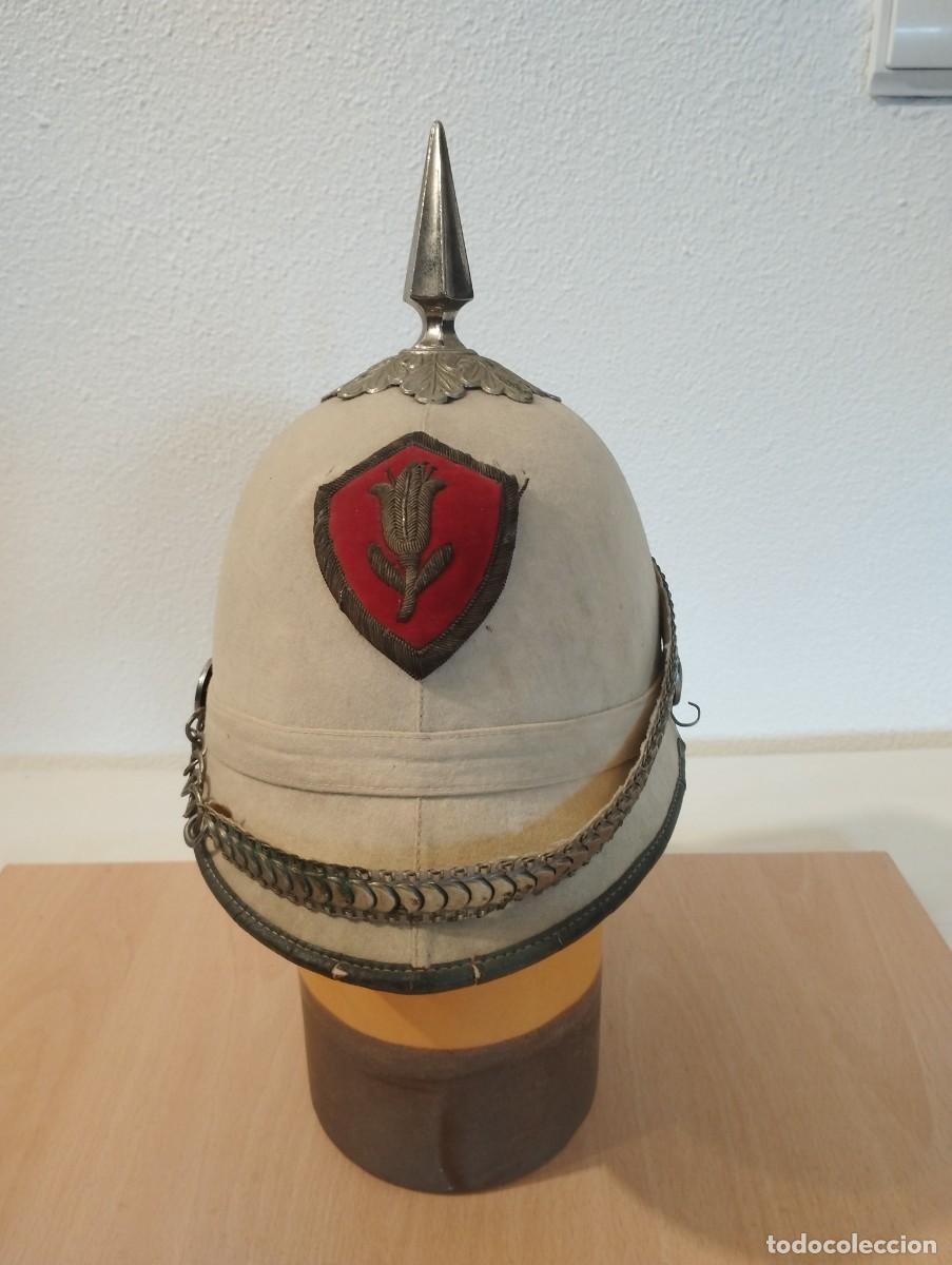 Militaria: Casco de los Caballeros de Pythias de color M/1890