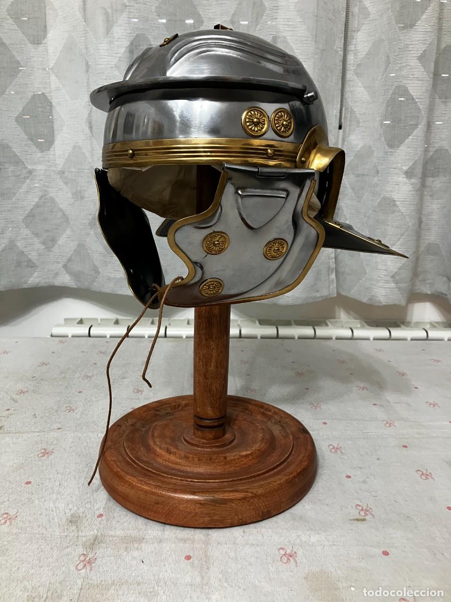 Militaria: CASCO LEGIONARIO ROMANO WEISSEANAU + GUERRA + MILITAR + ENVIO INCLUIDO