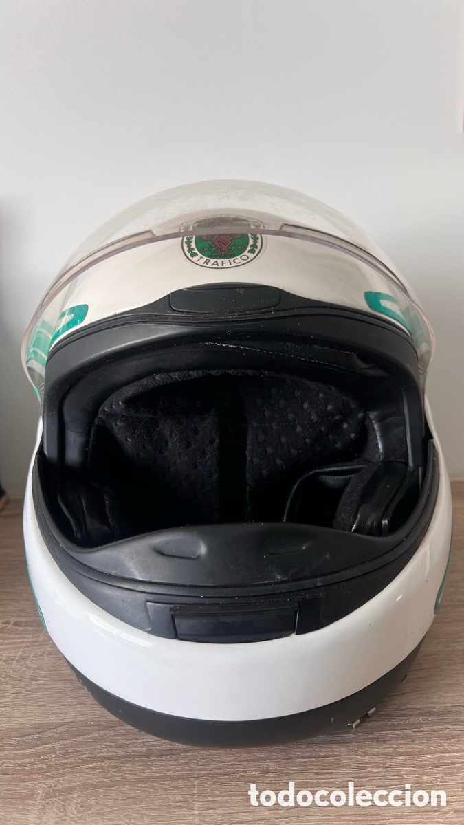 Militaria: Casco Agrupaci&oacute;n Tr&aacute;fico Guardia Civil