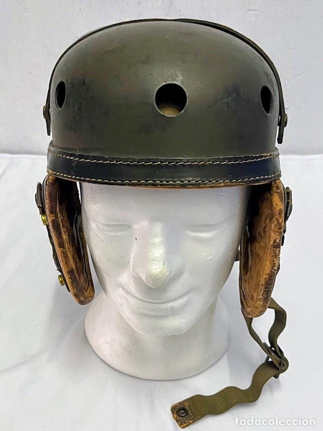 Militaria: Casco carrista o tripulante de blindados