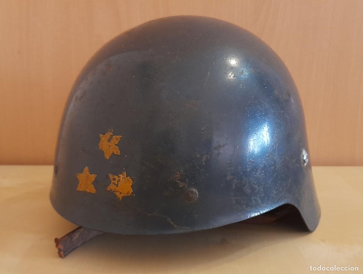 Militaria: Casco militar Trubia M-21 Capit&aacute;n Aviaci&oacute;n