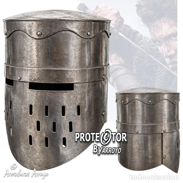 Militaria: CASCO YELMO CABALLERO CASTELLANO