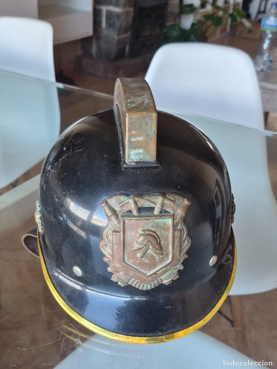 Militaria: Casco de Bomberos Pa&iacute;ses Bajos a&ntilde;os 60/70 Holanda holandes