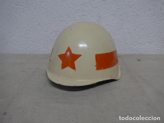 Militaria: Antiguo casco ruso ssh40 de la Policia Militar, original. URSS comunista. Rusia.