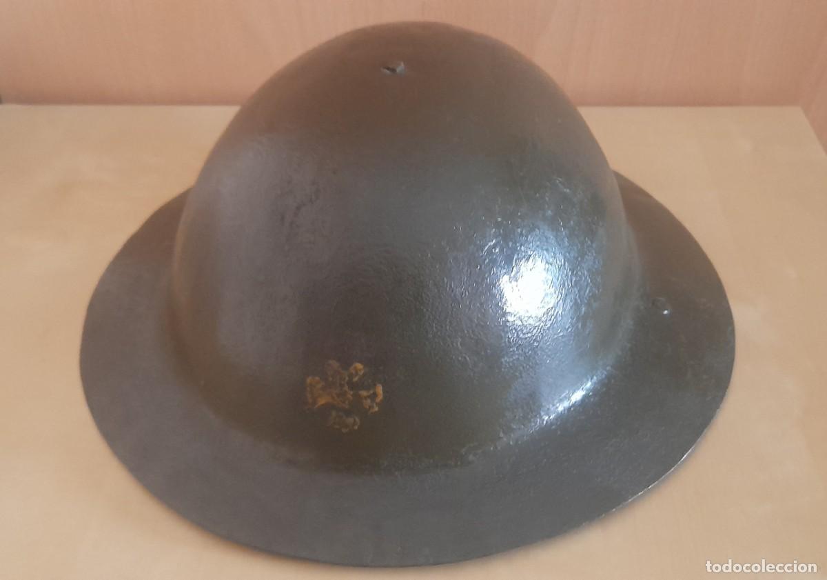 Militaria: Casco militar Brodie Mk1 portugu&eacute;s