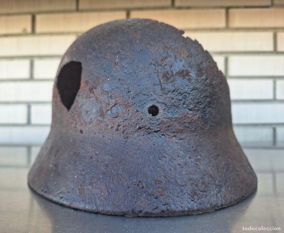 Militaria: Carcasa de casco alem&aacute;n M40 - Foto 4