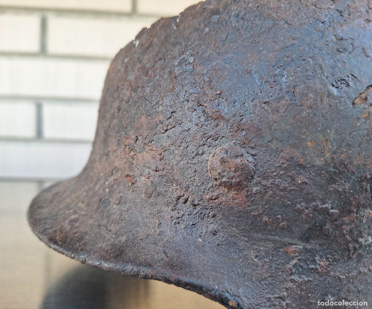 Militaria: Carcasa de casco alem&aacute;n M40 - Foto 5