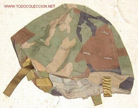 Militaria: Funda para casco americano. - Foto 1