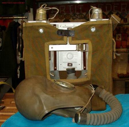Militaria: M&aacute;scara antig&aacute;s rusa - Foto 1