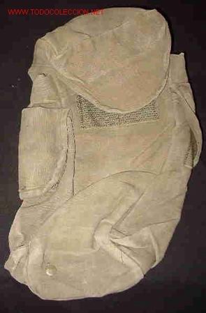 Militaria: Funda de m&aacute;scara antig&aacute;s. - Foto 1