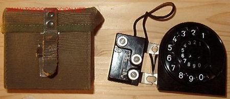 Militaria: Dial de tel&eacute;fono con marcas. - Foto 1