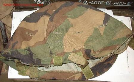 Militaria: Funda de casco M1, a&ntilde;os 90 - Foto 1