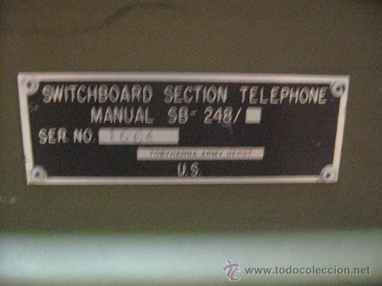 Centralita telefónica militar