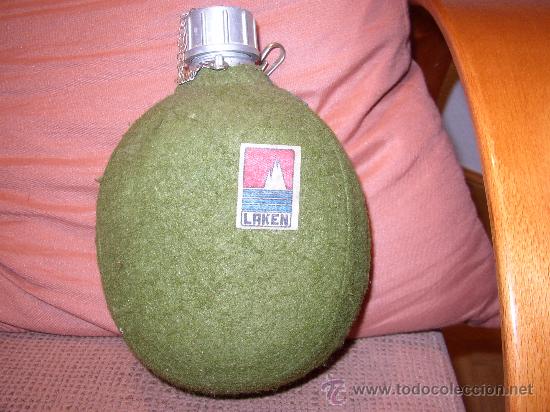 Militaria: Antigua cantimplora de campa&ntilde;a. - Foto 2