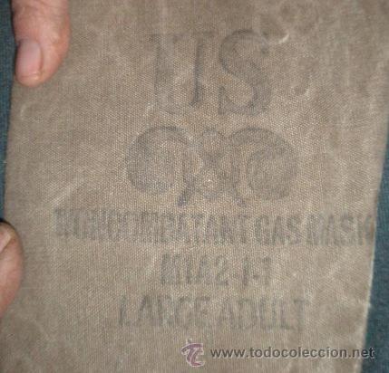 Militaria: Funda de m&aacute;scara US - Foto 2