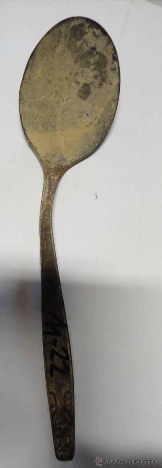 Militaria: Cuchara de trinchera, 18 cm aprox. - Foto 1