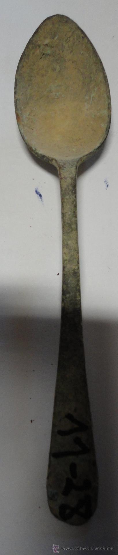 Militaria: Cuchara de trinchera, 15 cm aprox. - Foto 1