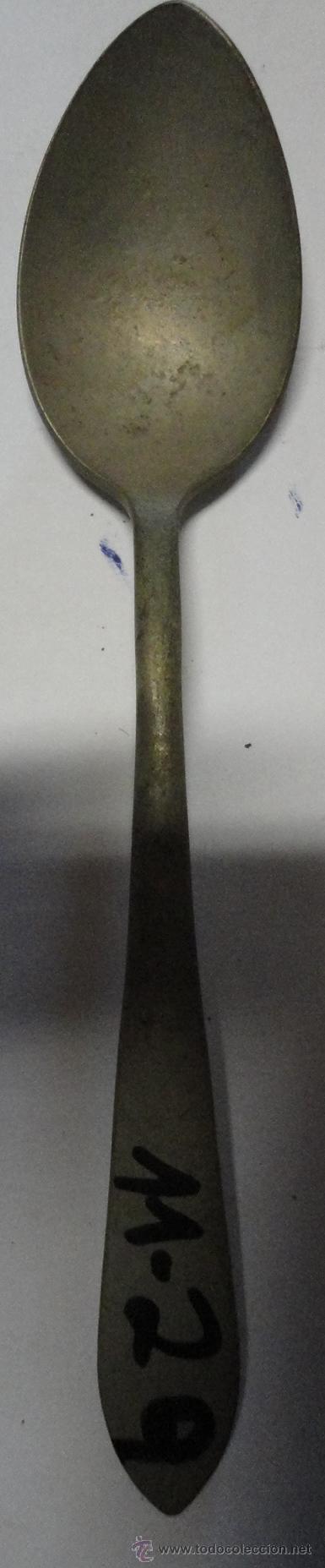 Militaria: Cuchara de trinchera, 15 cm aprox. - Foto 1