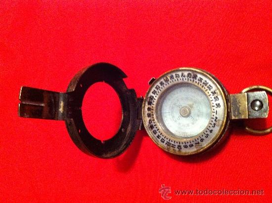 Militaria: brujula militar inglesa de 1945 - Foto 1