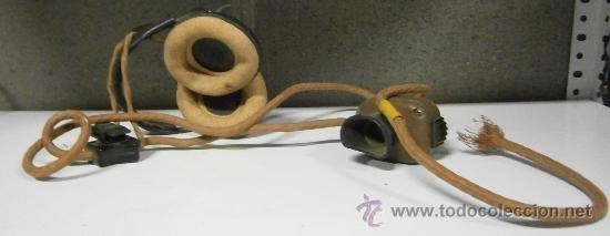 Militaria: Auriculares con micr&oacute;fono.FDC M-301 - Foto 1