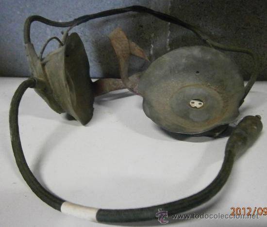 Militaria: Pareja de auriculares - Foto 1