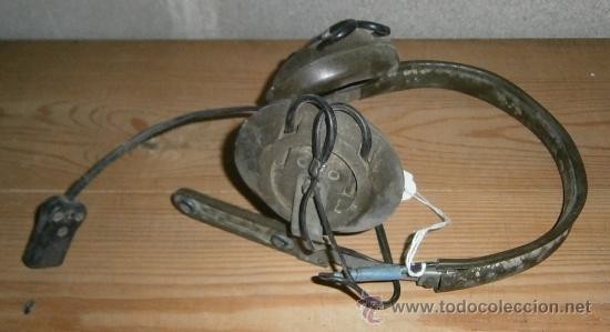 Militaria: Auricular de helic&oacute;ptero o similar - Foto 1