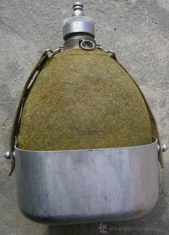 Militaria: Cantimplora de los a&ntilde;os 70 - Foto 2