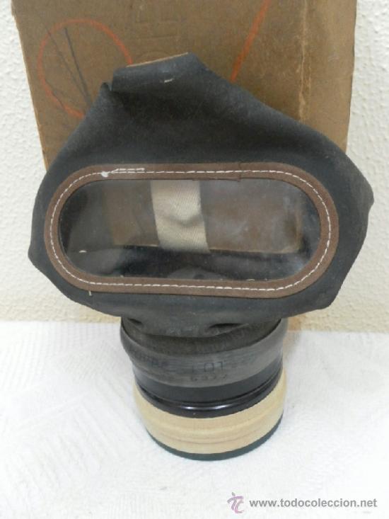 Militaria: M&aacute;scara antig&aacute;s. - Foto 1