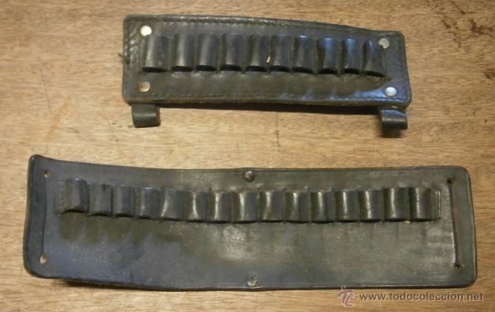 Militaria: Lote de 2 portacartuchos. - Foto 1