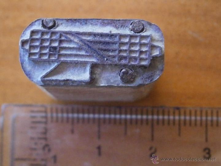 Militaria: Tampon de imprenta de lictor. - Foto 1