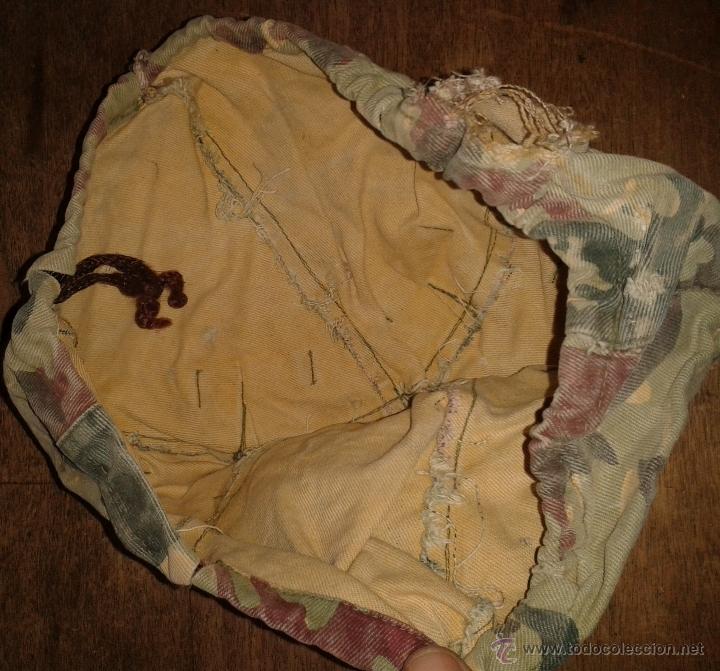 Militaria: Capucha para casco, fabricaci&oacute;n de cuartel - Foto 2