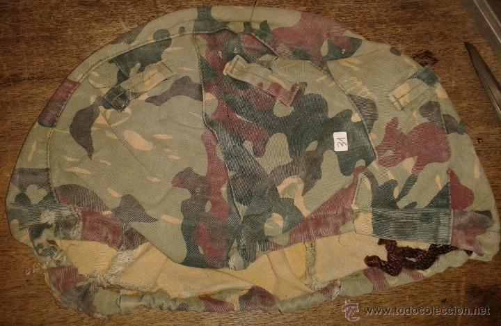 Militaria: Capucha para casco, fabricaci&oacute;n de cuartel - Foto 3