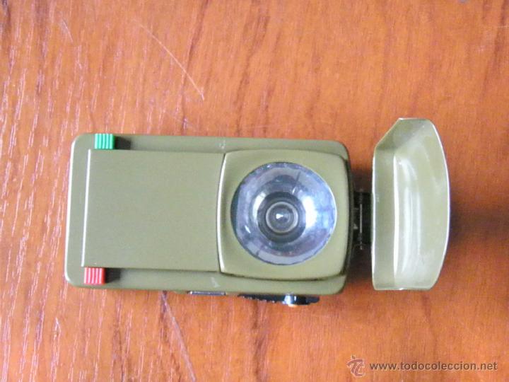 Militaria: LINTERNA MILITAR ROJO VERDE RAFAGAS MORSE - Foto 5