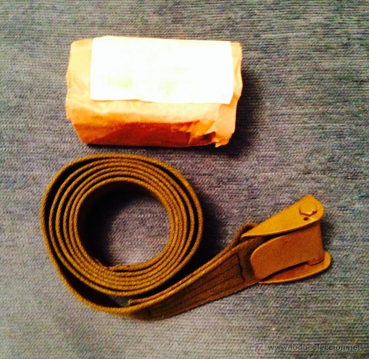 Militaria: Cintur&oacute;n , correa militar - Foto 1