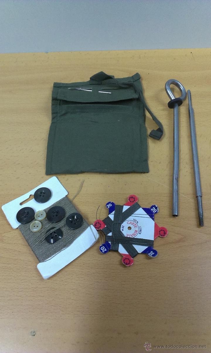 Militaria: MOCHILA IMPERMIABLE EJERCITO COMPLETA DE EQUIPAMIENTO - Foto 7