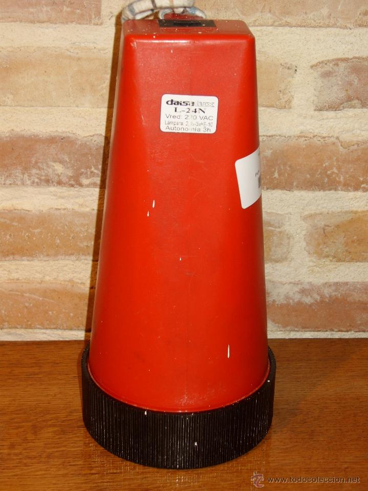 Militaria: LINTERNA RECARGABLE.MARCA DAISALUX.A&Ntilde;OS 70 - Foto 2