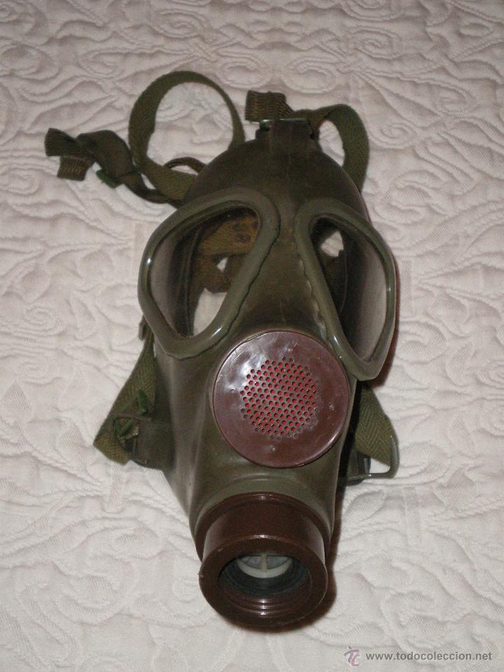 Militaria: MAGNIFICA MASCARA DE GAS - Foto 5