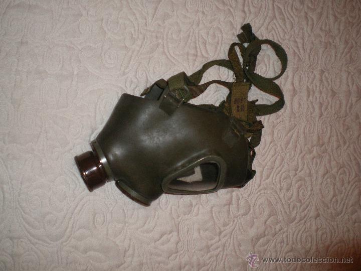 Militaria: MAGNIFICA MASCARA DE GAS - Foto 6
