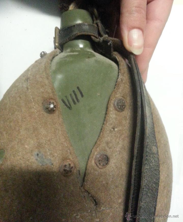 Militaria: Cantimplora alemana, esmalte verde - Foto 8