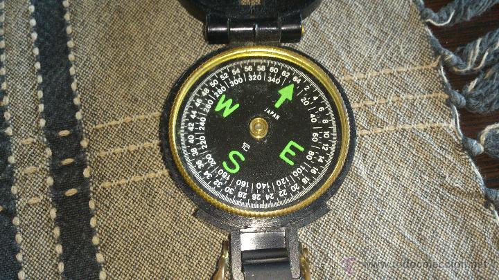Militaria: Br&uacute;jula  ENGINNER DIRECTIONAL COMPASS,Con lupa. Funcionando. - Foto 5