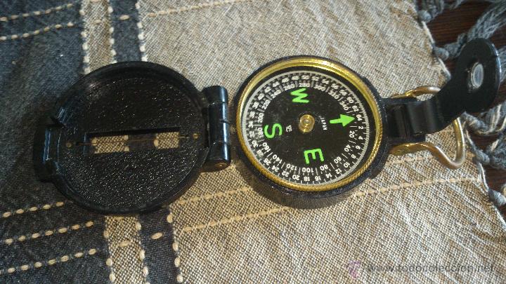 Militaria: Br&uacute;jula  ENGINNER DIRECTIONAL COMPASS,Con lupa. Funcionando. - Foto 6